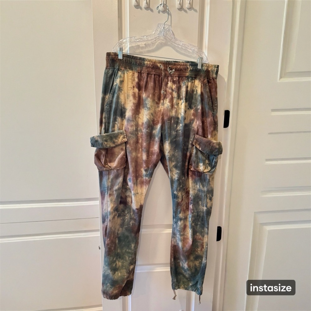 MNML Multicolor Tie-Dye Cargo Pants